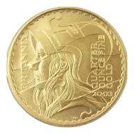 Pre-Owned 2003 UK Britannia 1/4oz Gold Coin