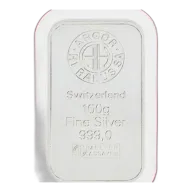 100g Argor-Heraeus Silver Bar