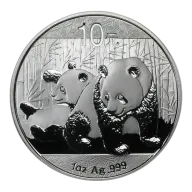 1 oz Panda Silver Coin