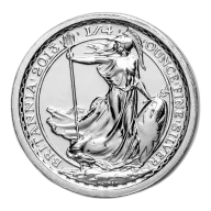 1/4 oz Silver Britannia BU (Random Year)