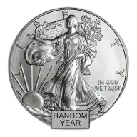 US Mint American Eagle 1oz Silver Bullion Coin - "Secondary" Random