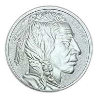 1 oz Silver Round - Frontier Mint (Buffalo Design)