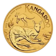 2025 1/10 oz Australian Gold Kangaroo Coin BU