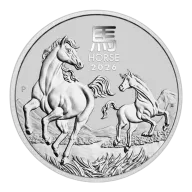1 Kilo Lunar Silver Coin