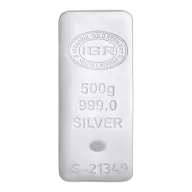 500g Istanbul Gold Refinery Silver Bar