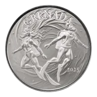 Silver Coin Grenada: Underwater Divers 1 oz Silver 2025