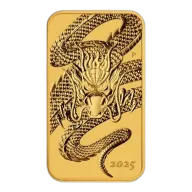 1 oz Dragon Rectangular Gold Coin