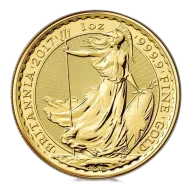 1oz Gold Royal Mint Britannia Queen Elizabeth ll (2017)