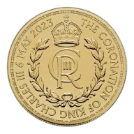 Pre-Owned 2023 UK King Charles III Coronation 1oz Gold Coin