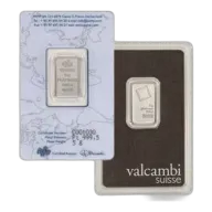 5 Gram Platinum Bars - Design Our Choice
