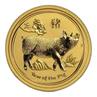 Pre-Owned 1/10 oz Lunar Gold Coin