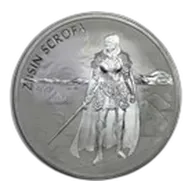 2019 South Korea 1 oz Silver ZI:SIN Scrofa (Abrasions)