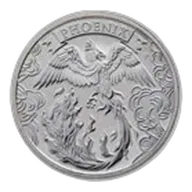 2022 Australia 2 oz Silver Phoenix BU