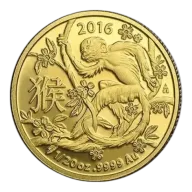 Misc Minted Gold Round, 1/20 oz