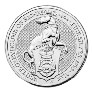 Pre-Owned 2 oz Queen's Beasts Silver Coin