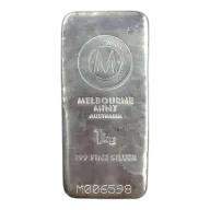 1 Kilo Silver Bar