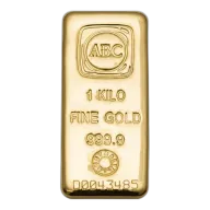1 Kilo ABC Cast Bar Gold Bar