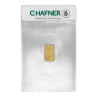 Gold Bar 0.5 g C Hafner