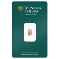 1g Mint of Poland Gold Bar