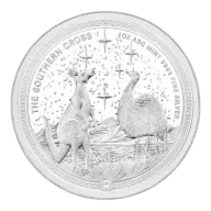 ABC Southern Cross 1oz Silver Coin in Capsule