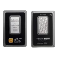 1 oz ABC Refinery Platinum Bar