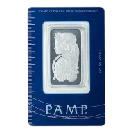 1 oz PAMP Swiss Platinum Bullion Bar (Pre-Owned in Good Condition)