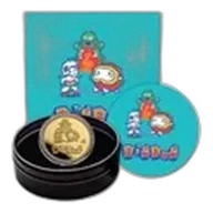 1 oz Gold Round