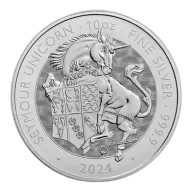 10 oz Tudor Beasts Silver Coin