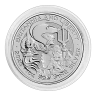 Britannia and Liberty 2026 1oz Silver Bullion Coin