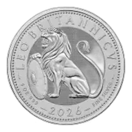 2026 British Lion 5 oz Silver Bullion Coin