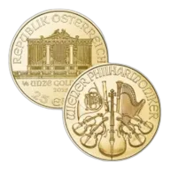 1/4 oz Philharmonic Gold Coin
