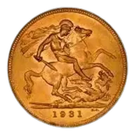 Pre-Owned Full Sovereign Gold Coin