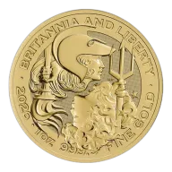 1 oz Britannia and Liberty Gold Coin