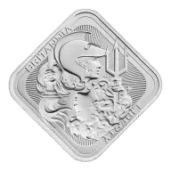 Pre-Owned The Royal Mint UK Britannia and Liberty 1oz Silver Bar
