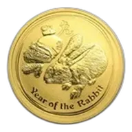 Pre-Owned 1/2 oz Perth Mint Lunar Gold Coin
