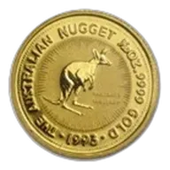 1993 Australia 1/20 oz Gold Nugget
