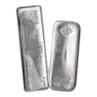 100 oz Silver Bullion Bar - Various Brands (Pre-Owned in Good Condition)