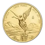 2013 Mexico 1 oz Gold Libertad BU (Abrasions)