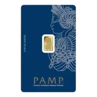 1 Gram Pamp Suisse Lady Fortuna Gold Bar