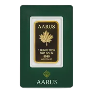 1 Oz Gold Aarus Bar