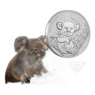 Perth Mint 2026 Australian Koala 1oz Silver Bullion Coin in Capsule (1oz)