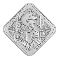 Royal UK Mint Britannia & Liberty Silver Minted Bar - 10oz