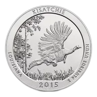 2015 5 oz ATB Kisatchie National Forest Silver Coin