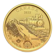 1 oz Klondike Gold Rush Gold Coin