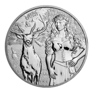 Pre-Owned 2023 Germania Valkyries: Ostara 1oz Silver Coin - VAT Free