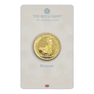 Pre-Owned UK King Charles III Britannia 1/2oz Gold Coin - Carded - Mixed Dates