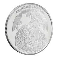 2023 1 oz Cambodia Silver Clouded Leopard Coin (BU)