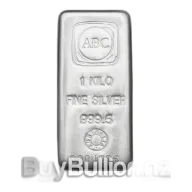 1000 gram 99.95% Silver ABC bar