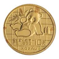 1/10 oz Panda Gold Coin