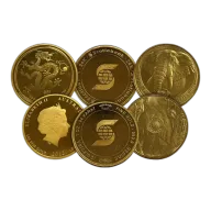 1 oz Gold Round or Coin (Any Mint, Random Year, Wear and Tear)
